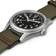 Hamilton Field H69529933 Khaki Mechanical Zwart