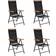 vidaXL 3070625 Matgrupp, 1 Bord inkl. 4 Stolar