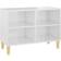 vidaXL Cabinet with Metal Legs Fernsehschrank 69.5x50cm