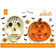 Decora Skull and Pumpkin Stampo per biscotti