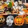 Decora Skull and Pumpkin Stampo per biscotti