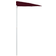vidaXL Garden Half Parasol ed stang 90cm