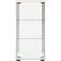 vidaXL 322797 White Vitrineskab 42.5x86cm