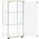 vidaXL 322797 White Glass Cabinet 42.5x86cm