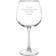 Personalised Wine Glass