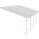 Palram White, Grey Feria Patio Cover