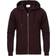 Colorful Standard Classic Organic Zip Hood - Oxblood Red