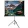 DELUXX Ecran de projection sur pied Expert 1:1 Blanc Mat Polaro 203 x 203