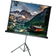 DELUXX Ecran de projection sur pied Expert 1:1 Blanc Mat Polaro 203 x 203