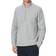 Sunspel Loopback Half Zip Sweatshirt - Grey Melange