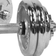 Gorilla Sports Chrome Dumbbell Set 30kg