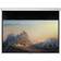 DELUXX Ecran de projection Manuel Advanced Slowmotion 16:9 Blanc Mat Polaro 170 x 95 cm