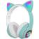El Contente Wireless Bluetooth Cat Ear Headset with LED