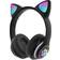 El Contente Wireless Bluetooth Cat Ear Headset with LED