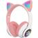 El Contente Wireless Bluetooth Cat Ear Headset with LED