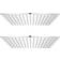 vidaXL Square (275942) Stainless Steel