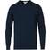 Sunspel Extra-Fine Merino Crew Neck - Light Navy Men's