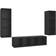 vidaXL Engineered TV-bord 37x142.5cm 3stk