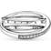 Pandora Crossover Pavé Triple Band Ring - Silver/Transparent