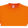 Universal Textiles Short Sleeve Casual T-shirt - Bright Orange