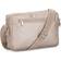 Kipling Crossbody Tas Abanu M Metallic Glow Goud Gemiddeld Vrouw 100% Polyamide