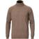 Oscar Jacobson Salim Wool Cashmere Rollneck Light Brown - Bruin