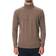 Oscar Jacobson Salim Wool Cashmere Rollneck Light Brown - Bruin