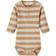 Name It Striped Romper - Beige/Peyote (13194131)