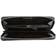 Calvin Klein Large Zip Around Wallet - Zwart