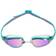 Aqua Sphere Occhialini da nuoto Fastlane con lenti specchiate blu bianche