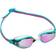 Aqua Sphere Fastlane Swimming Goggles White Blue Mirrored Lenses