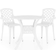 vidaXL 3070585 Café-Set, 1 Tisch einschl. 2 Stühle