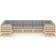 vidaXL 3077304 Loungeset, Bord inkl. 7 Soffor