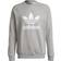 adidas Sweatshirt Trefoil Crew Medium Grey Heather/White