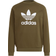 adidas Adicolor Classics Trefoil Crewneck Sweatshirt - Focus Olive/White