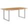 vidaXL Solid Acacia Wood Dining Table 90x180cm