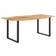 vidaXL Solid Acacia Wood Matbord 90x180cm