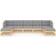 vidaXL 3077124 Loungeset, Bord inkl. 5 Soffor