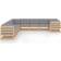 vidaXL 3077054 Loungeset, Bord inkl. 10 Soffor