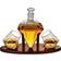 MikaMax Deluxe Diamond Decanter Set Caraffa per Whiskey 3pcs 0.85L