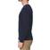 Stenströms Merino Cable Crew Neck Sweaters - Navy