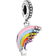 Pandora Colourful Rainbow Dangle Charm - Silver/Multicolour