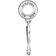Pandora Colourful Rainbow Dangle Charm - Silver/Multicolour