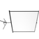 tectake Ecran de projection avec trépied 178 x 178 cm