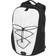 Bullet Trails Backpack - White/Solid Black