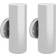 vidaXL 42419 2-pack Väggarmatur ∅ 9cm 2st