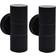 vidaXL 42419 2-pack Väggarmatur ∅ 9cm 2st