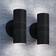vidaXL 42419 2-pack Wall light ∅ 9cm 2pcs