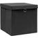 vidaXL With Lids Storage Box 10pcs