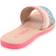 BillieBlush Glitter Rainbow Slide Sandals - Pink